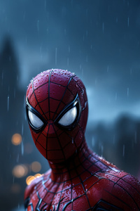 The Ultimate Power Spider Man (320x480) Resolution Wallpaper