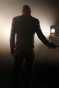 The Walking Dead Season 7 Negan (240x400) Resolution Wallpaper