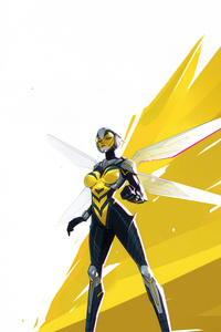 The Wasp In Marvel Rivals (1440x2960) Resolution Wallpaper