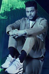 The Weeknd Puma 5k (1125x2436) Resolution Wallpaper