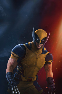 The Wolverine Adamantium Fury (480x800) Resolution Wallpaper
