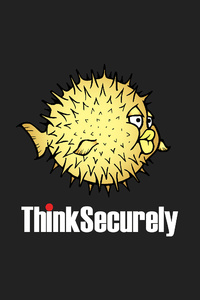 Think Securely (1125x2436) Resolution Wallpaper