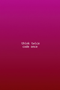 Think Twice Code Once 5k