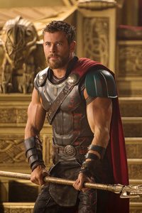 Thor Chris Hemsworth 4k (320x480) Resolution Wallpaper