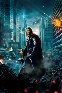 800x1280 Thor In Avengers Age Of Ultron 5k