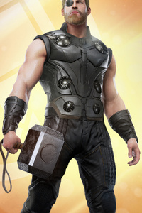 800x1280 Thor In Marvels Avengers Game