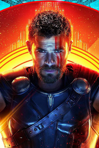 Thor In Thor Rangnarok 2017 (1080x1920) Resolution Wallpaper