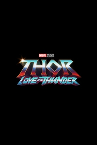 Thor Love And Thunder 2021 Logo (1080x1920) Resolution Wallpaper