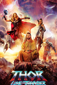 1080x1920 Thor Love And Thunder Poster