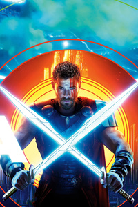 Thor Ragnarok Imax 5k Poster (640x960) Resolution Wallpaper