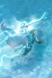 Thor Vs Aquaman 4k (640x1136) Resolution Wallpaper