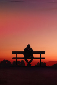 Thoughts On The Edge Of Night (1440x2960) Resolution Wallpaper