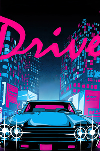 Thrill Ride Outrun Drive 4k