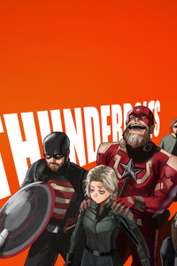 Thunderbolts Fan Made (750x1334) Resolution Wallpaper