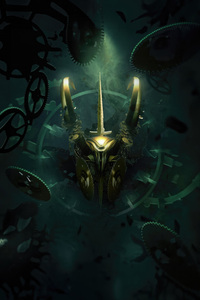Time Trickster Loki God Of Mischief (640x1136) Resolution Wallpaper