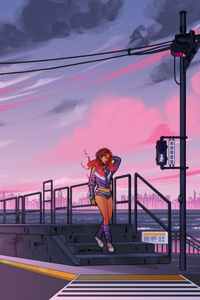 Titan Off Duty Starfire In Style (320x568) Resolution Wallpaper