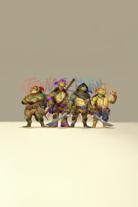 Tmnt Heroes In A Half Shell (640x960) Resolution Wallpaper