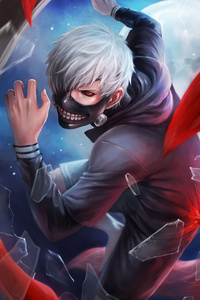 Tokyo Ghoul4k (360x640) Resolution Wallpaper