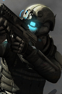 Tom clancys ghost recon future soldier concept (1125x2436) Resolution Wallpaper