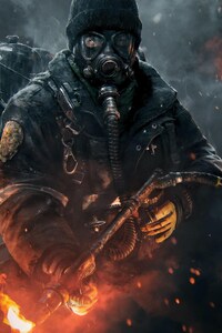 Tom Clanycs The Division (240x400) Resolution Wallpaper