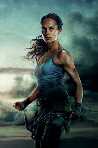 Tomb Raider 2018 Movie Alicia Vikander (1080x2160) Resolution Wallpaper