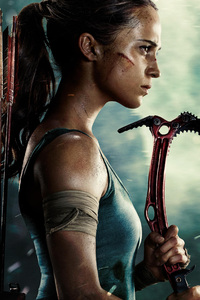 Tomb Raider 2018 Movie (1280x2120) Resolution Wallpaper