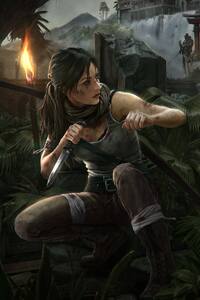 Tomb Raider 4k 5k 2018 (480x854) Resolution Wallpaper