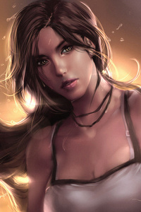 Tomb Raider 5k Artworks (640x960) Resolution Wallpaper