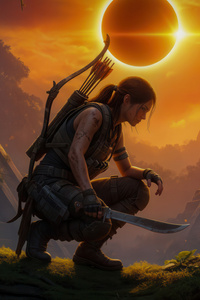 Tomb Raider Into The Unknown (360x640) Resolution Wallpaper