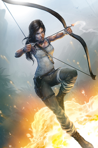 Tomb Raider Reborn (750x1334) Resolution Wallpaper