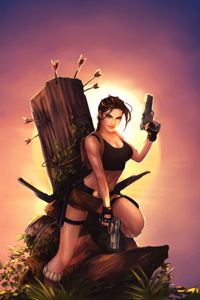 Tomb Raider Ultimate Move (800x1280) Resolution Wallpaper
