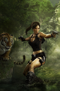 Tomb Raider Underworld 2008 (640x1136) Resolution Wallpaper