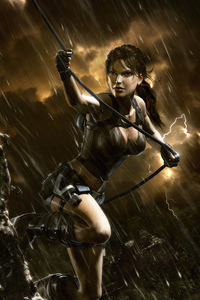 Tomb Raider Underworld Game (480x854) Resolution Wallpaper