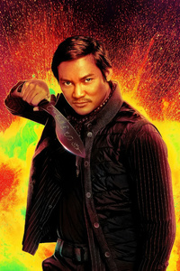 Tony Jaa As Decha In The Expendables 4 (360x640) Resolution Wallpaper