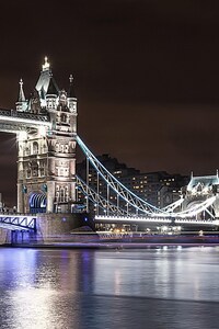 Tower Bridge At Night