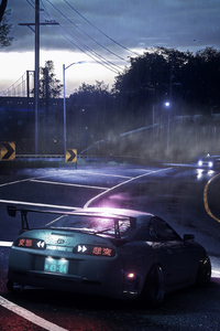 Toyota Supra Need For Speed (1080x2280) Resolution Wallpaper