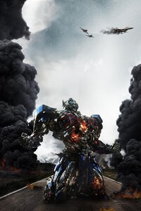 Transformers 5 Poster Fan Art (1125x2436) Resolution Wallpaper