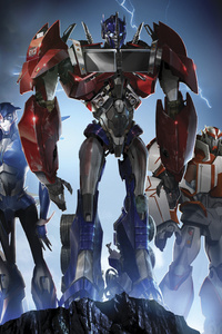 Transformers Prime (240x400) Resolution Wallpaper