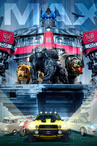 Transformers Rise Of The Beasts Imax Poster 4k (360x640) Resolution Wallpaper