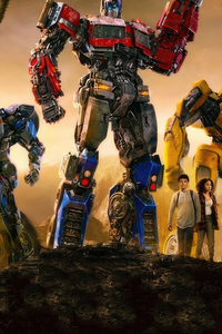 Transformers Rise Of The Beasts Imax Poster (2160x3840) Resolution Wallpaper