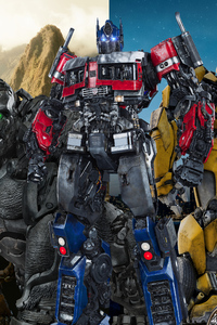 Transformers Rise Of The Beasts Movie 8k (640x1136) Resolution Wallpaper