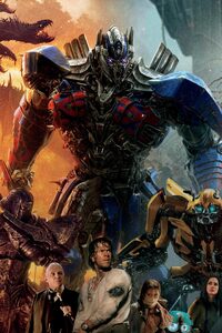 Transformers The Last Knight Optimus Prime 4k (750x1334) Resolution Wallpaper