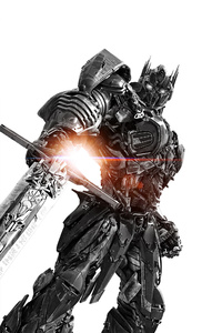 Transformers The Last Knight Optimus Prime (320x568) Resolution Wallpaper