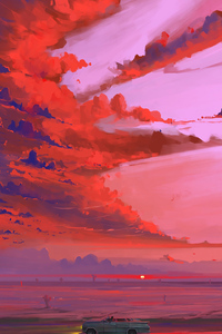 Travelling To The City (1080x2280) Resolution Wallpaper