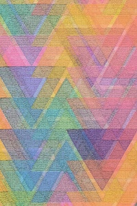 Triangle Pattern Mosaic Shape Square Abstract