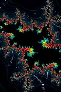 Trippy Psychedelic Fractal 8k (750x1334) Resolution Wallpaper