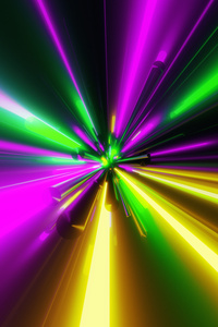 Tunnel 3d Abstract 8k (540x960) Resolution Wallpaper