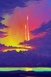 Twilight Colours Of World 4k (1080x2160) Resolution Wallpaper