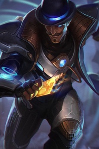 Twisted Fate Skins League Of Legends Game (240x320) Resolution Wallpaper