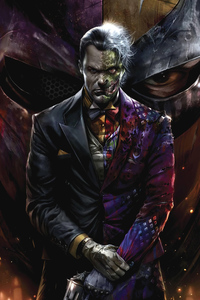 Two Face 4k (320x480) Resolution Wallpaper